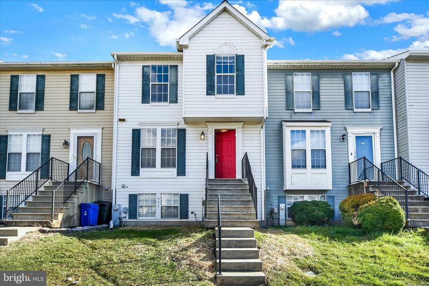 Beautiful 3 Bed, 2 Bath Colonial Townhome with great living space on every level! You’ll love the layout of the main floor with large living room connected to the dining room and kitchen. The kitchen features elegant lighting with sharp, white appliances and view of the backyard. Living room has luxury vinyl planking.

The upper level features 3 bedrooms and 2 full bathrooms all with gorgeous flooring. The primary bedroom features a large closet and private full bathroom with walk-in shower. The second full bathroom is located in the hall with the 2nd and 3rd bedrooms.

The lower level has a large finished family room perfect for movie nights. Easy entertaining with walkout access to the backyard from the family room. Bonus room perfect for a home office or home gym.

There is also a large storage room with plenty of space. Washer and dryer included in rental. Large, fully fenced in backyard perfect for gatherings and BBQs. Two parking spaces available.

Central A/C, electric heat. Included in rent: water, sewer and garbage.

Close to everywhere you want to be! Great restaurants, shopping, schools and easy access to I-95,  and Route 40.

For private showings, please ask for the  Showing Request Form unless you are a real estate agent (Agents can use Showingtime). Once reviewed and accepted, we’ll make arrangements for an agent to schedule a time to show you the property. If you are working with an agent, please note that in the application.