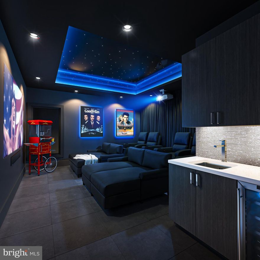 Welcome to Maxim Plaza a unique enclave of homes in the beautiful neighborhood of Passyunk Square. Maxim Plaza is an incredibly designed community of 10 luxury homes where every inch of space was meticulously designed. Piper Crown Builders is proud to introduce the Brynn home: a 4-story townhome with garage parking! First impressions are impressive with Brynn. A stunning, extra high 40 foot home with a gorgeous brick façade will greet you, paying homage to the classic Philadelphia Brownstone. As you enter your custom front door into your foyer space, you will have your essentials - coat closet, bathroom, garage, and a large bedroom that can double as your in-home office, tucked away from the living area and bedrooms. In a neighborhood where parking is for the lucky few, you will have your own private one-car garage that is outfitted for electric car charging. The lower level is a massive space left for your imagination. The area will be finished with a powder room, optional wet bar, and built-in AV. You have the space and the options. Ascend to the second floor and you will truly feel the space of the Brynn and recognize the pride in craftsmanship by Piper Crown. A completely open floor plan features a huge kitchen with designer stainless steel appliances, massive windows, built-in gas fireplace. The builder employs a web truss framing system, which allows you to have no visible soffits and ductwork and you will have the true height of the ceiling on the entire floor plus interior wall insulation to keep noise to a minimum. The kitchen is the heart of the home. Both sides of the kitchen are anchored with cabinets that are taken to the ceiling. A large island with seating centers the space. Off of the living room is a large deck for the days of grilling or outdoor entertainment, a truly uncommon feature on many 4 story homes. The third floor features two large secondary bedrooms with great natural light, a beautifully appointed full bathroom, and a large laundry room fully outfitted with cabinetry. The 4th floor was designed as one of the most functional owner suite levels available featuring a large study that can be used as a workout room or another in-home office. This space could also be designed as another large walk-in closet and dressing room. The hallway includes a wet bar conveniently placed close by the roof deck for easy entertaining. The Owner suite is its own private oasis with large windows bringing an abundance of natural light, a huge, fully outfitted custom California Closets® system, and a 4 piece bathroom completely decked out with double vanity, freestanding tub, and large shower. To add to the functionality, a separate powder room is on this floor to service the rooftop guests. Your private rooftop will feature incredible 360 views including the beautiful city skyline. Instead of the common fiberglass decks, Piper Crown will feature a Porcelanosa outdoor tile system aesthetically pleasing and incredibly easy to maintain. Maxim Plaza will be built to the highest standard of energy efficiency as well - upgraded LED lights throughout, higher grade exterior insulation, and interior insulated walls are just a few of the incredible building details accounted for in each home. To create the ultimate Buyer experience, Piper Crown has teamed with renown Abitare Design Studio and Michele Plachter Design Firm, who has worked on some of the most recognized luxury homes in the greater Philadelphia region, to create a floor plan and design palettes for you to choose from as you customize your house. Set back off any major streets, these homes offer a secluded, oasis-like feel, while still providing easy access to Center City, I-76, and I-95. Square footage should be verified by the buyer. It is the responsibility of the buyer to verify real estate taxes.