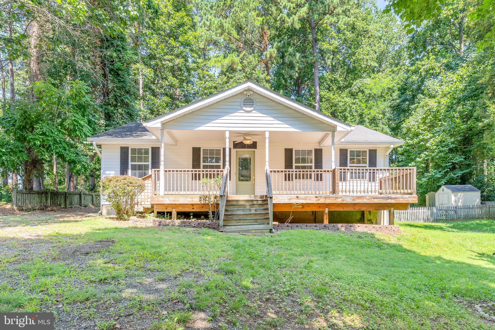 Coastal Charm Meets Modern Luxury!
Welcome to 1157 White Sands Drive—a beautifully updated 2-bedroom, 2-full bath rambler nestled in the desirable White Sands community of Lusby. This move-in ready gem features single-level living with thoughtful upgrades throughout. Enjoy peaceful water views right out front and take in the coastal breeze from your doorstep.
Step inside to find a bright, open floor plan freshly painted in neutral tones, complemented by stylish gold accents and brand-new appliances. The spacious kitchen offers a modern aesthetic and flows seamlessly into the living and dining areas—perfect for entertaining or relaxing after a day on the bay.
The fully fenced backyard provides privacy and space to garden, grill, or let your pets roam freely. Located just a short walk to Vera’s Beach Club & Restaurant, this home gives you the laid-back lifestyle Southern Maryland is known for—whether it’s dining waterfront, kayaking, or simply watching the sunset.
Features Include:
2 Bedrooms / 2 Full Baths
Updated Appliances
Fresh Paint & Designer Accents
Fully Fenced Yard
Water Views
Walk to Vera’s Restaurant & Beach Access
Don’t miss your chance to own this turn-key retreat just minutes from Solomons, local marinas, shopping, and Pax River. Schedule your private showing today!