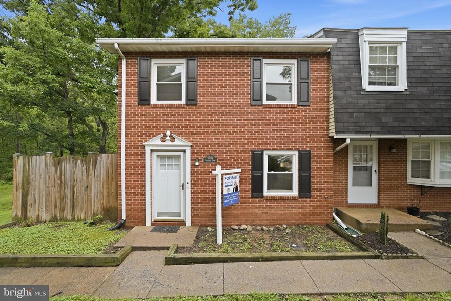 Beautifully updated end-unit townhouse located in an incredibly convenient community filled with nearby amenities, shopping, dining, and commuter access. This move-in-ready home has been thoughtfully renovated throughout and offers the perfect blend of style and comfort.

The completely redesigned kitchen features brand-new cabinetry, sleek quartz countertops, stainless steel appliances, and updated lighting and plumbing fixtures. New hardwood flooring enhances the main level living spaces, while plush new carpet adds warmth and comfort to the bedrooms. Additional upgrades include a new roof and HVAC system and refreshed bathrooms with modern finishes.

Step outside to enjoy the generously sized deck overlooking the fully privacy-fenced backyard—perfect for entertaining, relaxing, or outdoor dining. With its extensive updates, inviting layout, and unbeatable location, this home truly feels like new and instantly feels like home.
