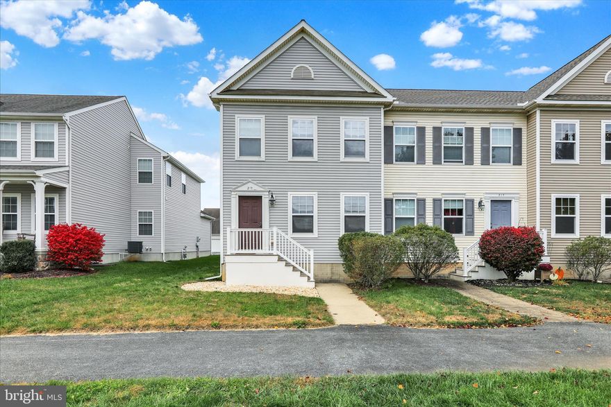 Welcome to 219 Heathersage Drive in the desirable Castleton community of Marietta. This beautifully maintained end-unit townhouse offers modern comfort, low-maintenance living, and an ideal location near Route 30 for easy access to Lancaster, York, and Harrisburg.
The open and inviting floor plan features a spacious living area that flows seamlessly into the dining space and kitchen—perfect for everyday living or entertaining guests. The kitchen includes ample cabinetry, plenty of counter space, and direct access to the backyard and patio area for outdoor enjoyment.
Upstairs, you’ll find three generous bedrooms and two full bathrooms, including a primary suite with a private bath and walk-in closet. The convenient  main-floor laundry and additional storage make daily routines simple and efficient.
The home also includes a two-car garage and a full basement with poured concrete walls and rough-in plumbing for a future half bath—offering great potential for additional living space or a home gym.
Enjoy the benefits of living in the Castleton community, complete with sidewalks, open green spaces, and walking paths. Located in the Donegal School District, this home offers easy access to shopping, dining, and nearby parks along the Susquehanna River.