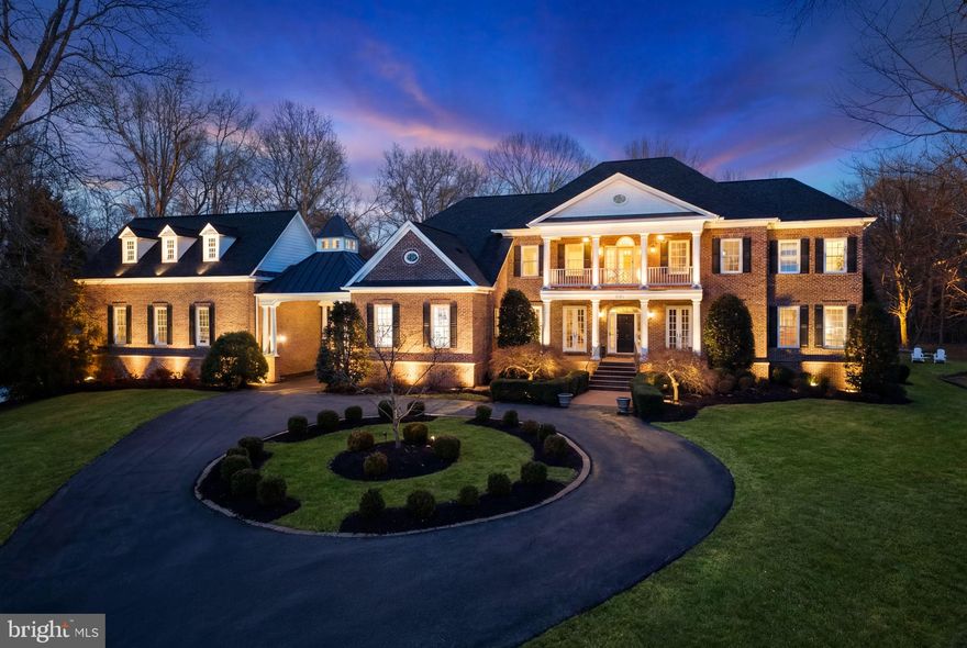 JUST LISTED!  FIRST TIME ON MARKET!!  An extraordinary opportunity to own one of Piedmont Riding Club’s most iconic estates — The Jeffersonian Mansion. This 6-bedroom, 8-bath, 10,000+ sq. ft. custom residence is perfectly situated  on 10 pristine acres within the exclusive, 24/7 gated Piedmont Riding Club, one of Northern Virginia’s best-kept secrets and values.

Defined by understated elegance and exceptional craftsmanship, the home showcases 19th-century tumbled brick, Hinkley crystal lighting, 21-foot ceilings, stately columns, and refined crown and dental molding throughout.

Multi-generational living at its Finest, the estate features two expansive primary suites plus newly renovated guest quarters (2026) above the 3-car garage with full bath and separate entrance. The open-concept main level includes a dramatic two-story great room with coffered ceilings and a stone wood-burning fireplace, flowing seamlessly into the gourmet chef’s kitchen with custom cabinetry, stainless-steel appliances, oversized island, and a massive walk-in pantry. A spacious laundry suite with folding island makes daily living effortless.

Entertain effortlessly in the embassy-sized formal dining room, access the parlor with second fireplace and light filled sunroom through 3 dramatic archways to a covered outdoor porch with wood-burning fireplace and outdoor kitchen, all overlooking a level backyard framed by flowering dogwoods. An arborist-curated trail system highlights the property’s diverse tree species.

The main-level primary suite with tray ceiling offers a sitting area, luxurious spa bath with dual vanities, frameless dual-head shower, jetted tub, and stunning custom closet. A distinguished library with hand- stained mahogany judge’s panels, built-ins, and coffered ceiling is ideal for the executive working from home.

The upper level includes a second primary suite, princess suite, and two additional bedrooms with a shared buddy bath. The luxury lower level is an entertainer’s dream, featuring a theater room with 120" screen and 7.1 surround sound (conveys), a Ritz-Inspired mahogany wet bar w/ Built-In TVs, wine tasting and storage room (350-bottle capacity), billiards area, rec room with fourth fireplace, professional music/podcast recording studio, gym/hobby room, sixth full bath, and abundant storage.

This meticulously maintained estate offers peace of mind with major updates including roof (2025), new gutters with leaf guards (2025), mahogany hardwood floors throughout main level (2026), 24-zone irrigation, extensive exterior lighting, 2,500-gallon propane tank, alternative septic with maintenance contract, four HVAC systems, and two water heaters.

Enjoy full access to Piedmont amenities: three pools (one indoor), 18-hole golf course, fitness center, tennis/pickleball, and restaurant/bar. BHS school pyramid.  A rare opportunity to own one of Piedmont Riding Club’s most prominent and distinguished properties.