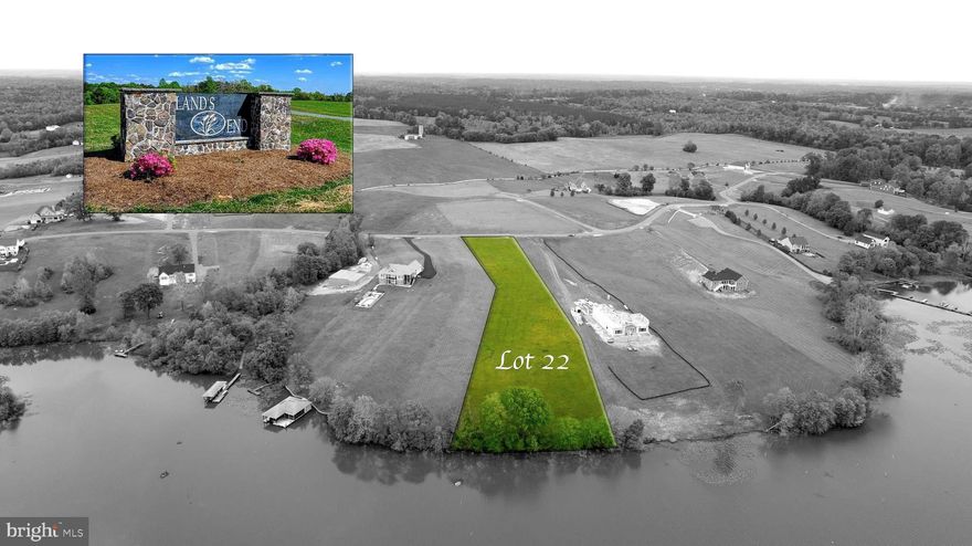 Motivated Seller Great lot and view! This lot is cleared and ready for your brand new waterfront home! HUGE PRICE DROP!! Large CLEARED WATERFRONT lot on Public side of Lake Anna. Land's End  subdivision. This amazing lot has beautiful  water views ready and awaiting  your new dream home!  Approximately 188 feet of water frontage which was recently dredged in 2021.  Common area close by with nice concrete ramp to launch your boat! This is Land End's second largest waterfront lot at 2.23 Acres! Very easy walk from your door to your waterfront!! Come build The Dream Home you've been waiting for here at Lake Anna!!  Enjoy nearby Lake Anna amenities at "The Boardwalk" only a short boat ride there which consist of Tim's Rivershore restaurant, The Moo-Thru ice-cream shop, putt-putt golf and more! Surveyor marked lot corners. Feasibility study was completed that states 4 bedroom conventional septic... (completed in 2021 view in Documents!) **FiberLynk internet is currently being installed in the neighborhood for optimal internet** The sellers loan may be assumable if interested and if buyer qualifies.