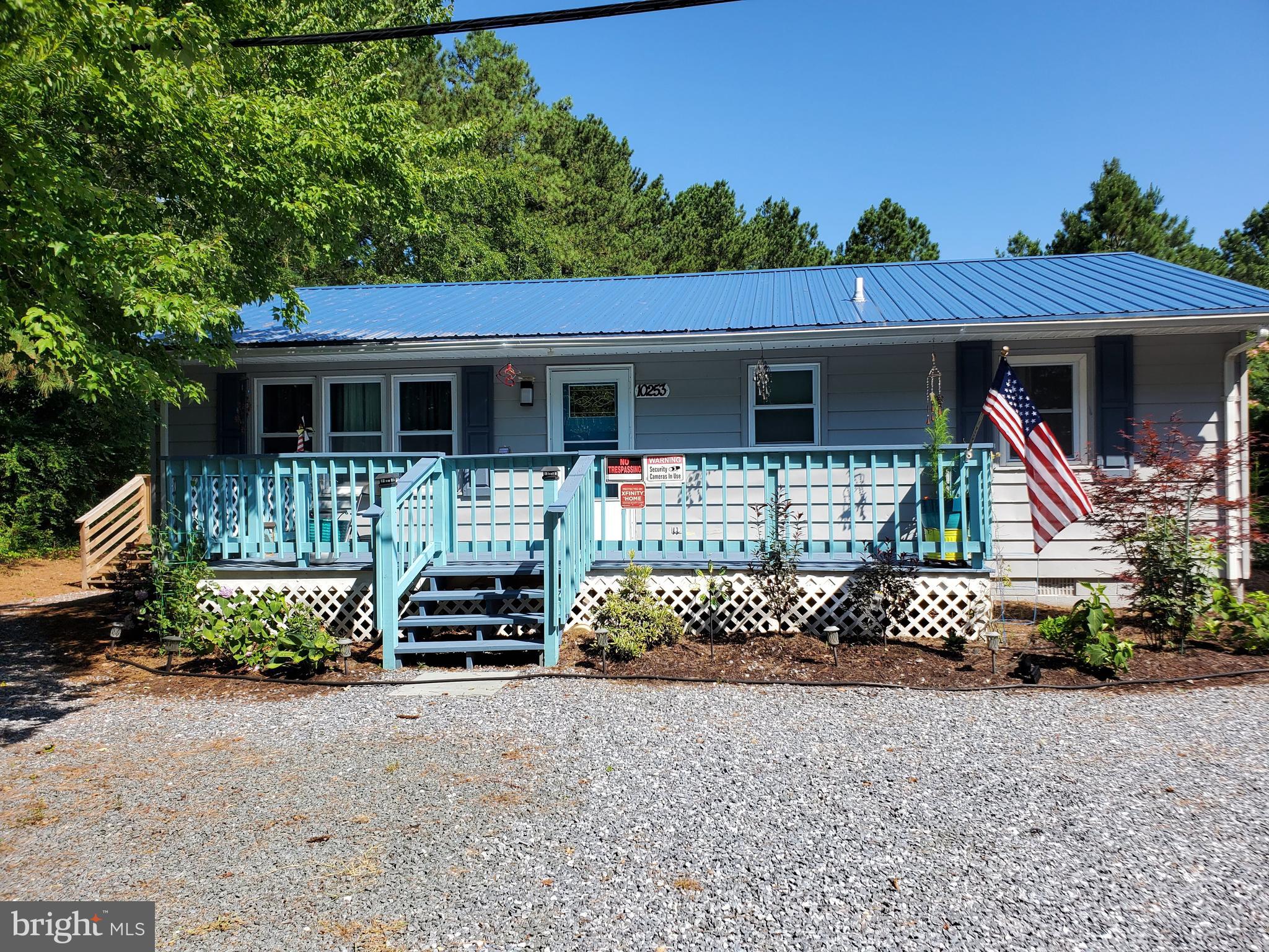 Price Improved Welcome to your own piece of the Beach 16 minutes to Ocean City Board Walk, 10 Minutes to Assateague Island Beaches. Seller decorated the perfect retreat with 3 good sized bedrooms. The home was completely renovated and is used as a vacation home.The kitchen has large granite topped dining table great for entertaining, and kitchen prep. Cozy living space in open concept. All stainless kitchen. The roof is 2 yrs old and made of metal. Flooring is beautiful hardwoods. Separate laundry hidden in kitchen. Large Bath with double sinks and stand up shower.Outdoor living spaces for all your BBQ's. Kitchen access to large back deck.Private time on your front deck with nice flower gardens.Store your toys in shed in back. Come rewind in Berlin. Great for that beach family get away!