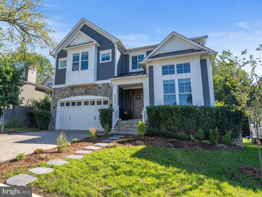 Offer deadline Sunday 10/20/24 at 4pm.  Be prepared to be wowed by the beautiful interior of this spacious 5000+ sq ft home nestled in a walk to Westover location, attending Cardinal Elementary, Swanson MS, and Yorktown HS.  Rarely available 4 year old home with over $150,000 in additional post-sale custom upgrades that make it even more move-in ready than new construction.  This home offers immense appeal, featuring a welcoming front porch and walking distance to the East Falls Church Metro. Built in 2020, this meticulously crafted residence seamlessly combines sophistication and comfort. The current owners added handsome wood trim to add warmth and design to the main level that includes an office, dining room, sitting room, great room and kitchen. The gourmet eat-in kitchen is ideal for both chefs and entertaining, equipped with Bosch appliances, a large island with a 3” thick quartz countertop and seating for three, a walk-in pantry, coffee/bar with beverage refrigerator, lots of cabinet space and sink area overlooking the sunny backyard. The kitchen flows effortlessly into the expansive living area, highlighted by coffered ceilings and a gas fireplace. Sliding glass doors open onto a screened porch with composite flooring that overlooks the flat backyard with patio and turf for all weather play.
Ascend to the expansive primary suite, a tranquil retreat designed for relaxation. This serene haven features ample space, hardwood floors, a tray ceiling, remote controlled custom roman shades, and two walk-in closets. The luxurious en-suite bathroom serves as the perfect sanctuary, offering a spacious walk-in glass shower, dual sink vanity, a private water closet, and a soaking tub for unwinding after a long day. Additionally, there are three more spacious and carpeted bedrooms, two full bathrooms (one jack and jill style), and a cheerful laundry room with barn doors on the same level to enhance comfort and convenience.
The fully finished basement offers a recreation/TV room, a deluxe mirrored exercise room with Lifeproof LVP flooring, a fifth bedroom, and a 4th full bathroom. (Wall mounted gym equipment can convey is buyer desires.) With a two-car attached garage and driveway, parking is always convenient and storage is not a problem. Extensive hardscaping includes driveway pavers, stone front porch, and flagstone backyard patio.
Less than 1 mile to the E. Falls Church Metro, a few blocks to the Metro bus to Ballston or E. Falls Church and it’s only minutes to Westover for restaurants, shops and the public library.  The farmers markets in Westover and Falls Church City provide an array of vendors selling fresh farm produce. Zoned for top-rated Arlington Public Schools, including Cardinal ES, Swanson MS and Yorktown HS, also close to Arlington Traditional School.  There are several neighborhood parks nearby for playing and relaxing. See Virtual 3D tour now. 4pm Sunday offer deadline.