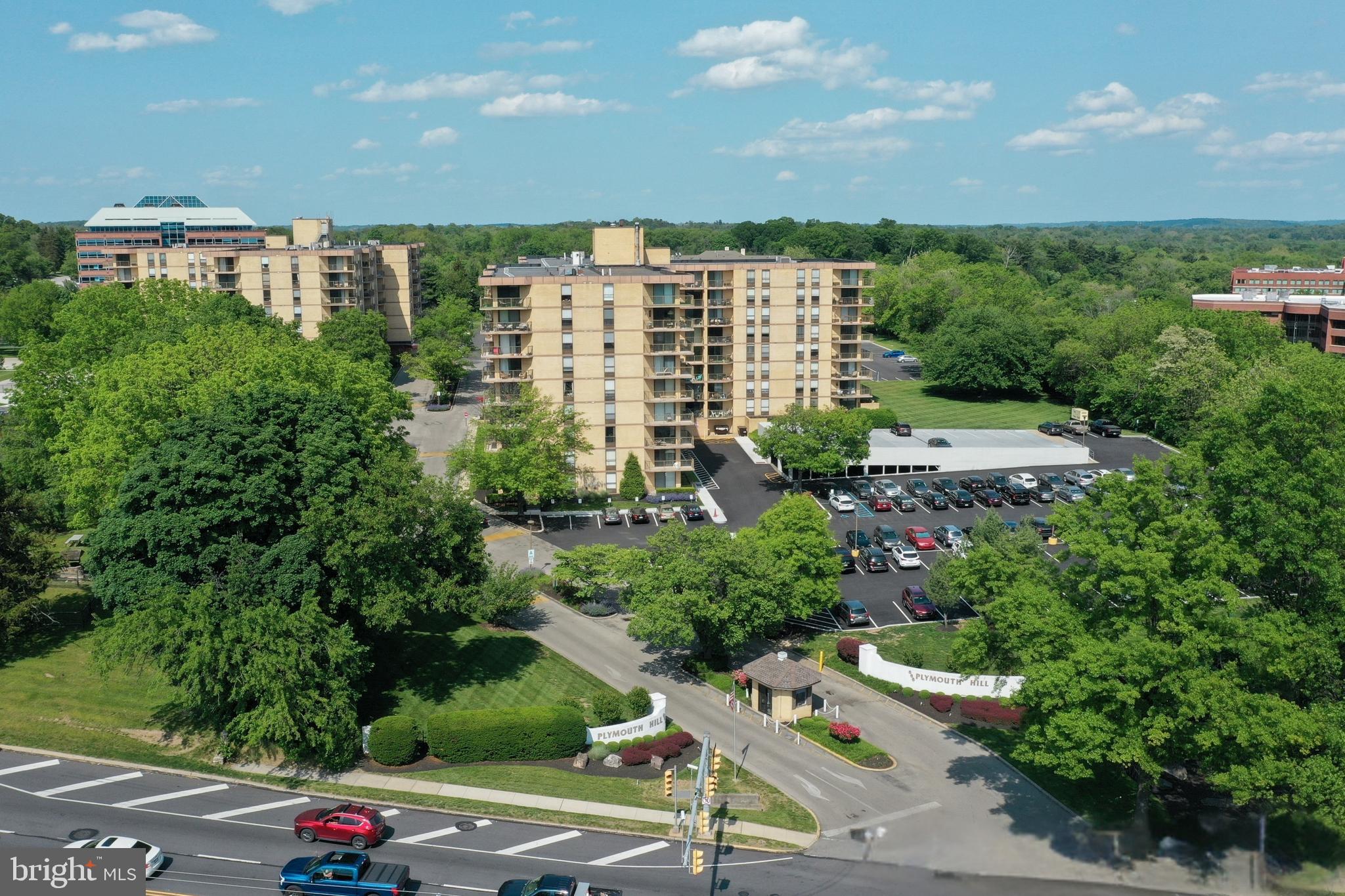 2-bedroom, 2-full-bathroom condo in the heart of desirable Plymouth Meeting, within the sought-after Colonial School District. Perched on the 3rd floor, this unit offers stunning views overlooking a private beautiful green lawn area no parking lot views no views of another building private secluded area. along with comfort, style, and low-maintenance living—plus unbeatable access to major highways. The large primary suite includes a walk-in closet, a second closet, washer/dryer hookup, The spacious second bedroom offers flexible functionality—ideal as a guest retreat, home office, or personal gym. Nearby, two thoughtfully placed hallway closets provide versatile storage for linens, cleaning supplies, or household items. Enjoy amenities like 24-hour gated security, heated pool, tennis courts, 2 fitness centers, and dog walk trail. All utilities ( heat, air conditioning, electric, water, cable, internet) are included in the condo fee. This beautifully condo won’t last long—schedule your showing today before it’s gone!