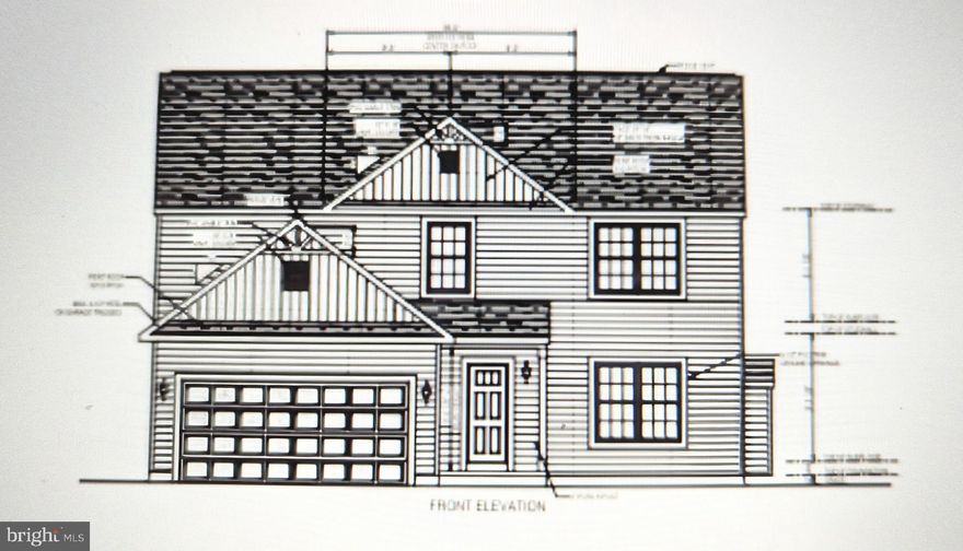 New Construction, Pictures coming soon, almost finished.  Anticipated end of March Delivery.  Beautiful home on large Borough lot.  Open floor plan with luxury vinyl plank throughout first floor.  2nd floor with 4 large bedrooms,  laundry room and loft/family room.  Full basement with egress window.  Two-car attached garage with remote opener.  Easy distance to downtown restaurants and shopping.  No HOA!