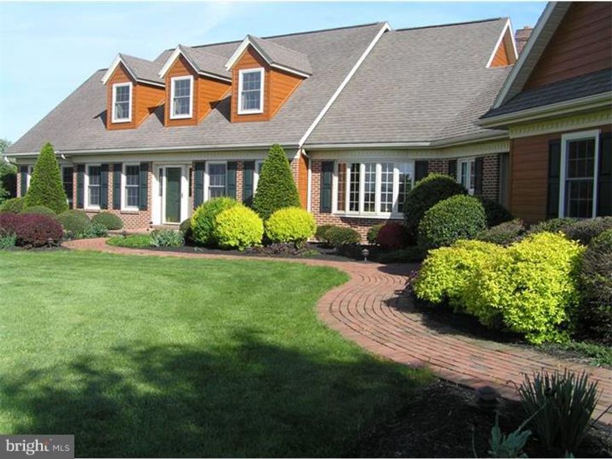 3.80 acres with house & large shop. This beautiful property includes a 5-6 BR, 3.5 bath cape cod with in-ground pool. Home features LR w/brick gas FP, kitchen w/granite countertops, Bosch dishwasher, Jenn-Air range. 1st flr master BR with master bath Whirlpool tub.  2nd floor with 4 BRs - 1 bedroom currently used as a sitting room. Basement home theater with 12 reclining chairs, large 10x5'6 screen TV, bar, pellet stove, dehumidifier, storage area. Entertain outside with an outdoor kitchen that includes wood pellet BBQ grill, searing grill, 2 burner stove top, TV hookup and 9 bar stools. Enjoy the 25,000 gallon salt water in ground pool with diving board or soak in your private cabana with a 7 person hot tub. Large 3200 sq ft heated shop includes three 9' overhead doors, 3 offices, insulated 23x27 wood shop, air conditioning and 1 car garage with overhead door. Recent improvements - CertainTeed fiber cement siding in 2013 and new roof in 2014. All replacement windows. All bar stools in kitchen & outdoor kit inc.  Hot tub and all furniture in cabana included.