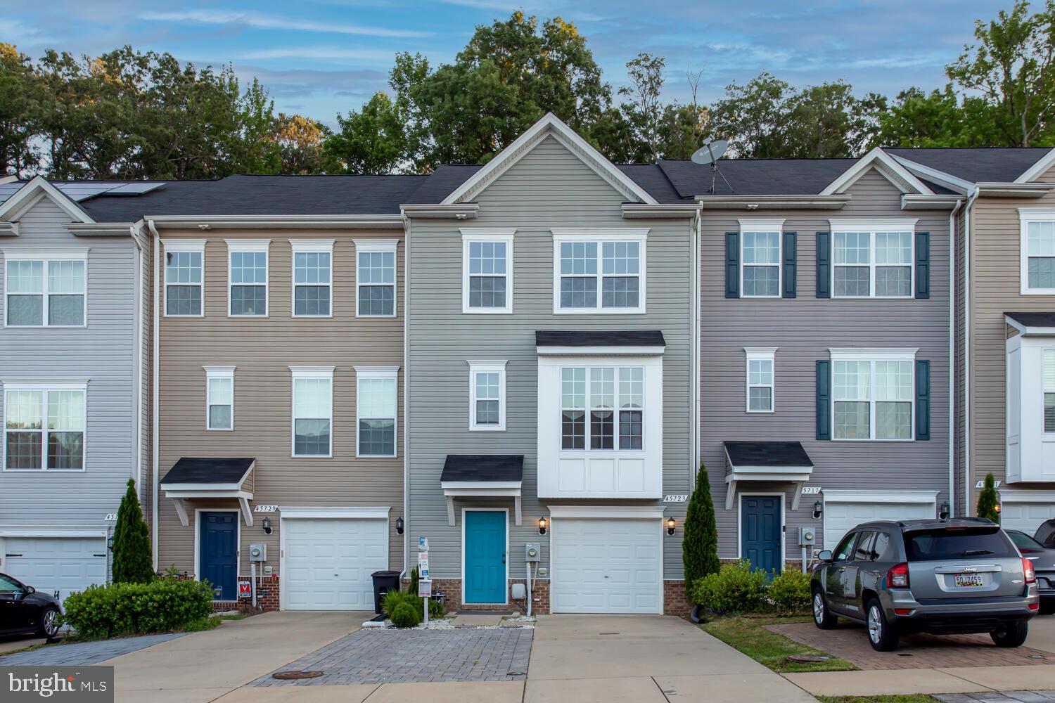 Welcome to 45723 Bethfield Way! This beautiful townhome is ready for its next owners! Located in the Elizabeth Hills subdivision, this home offers 3 bedrooms, 3.5 bathrooms, a fully finished lower level, fenced-in yard, one-car garage and extended driveway. As you walk in the front door, you'll see the finished rec room with a full bathroom and walk-up stairs to the yard. On the main level, a kitchen with granite countertops and breakfast bar greets you. On one side, you have the spacious family room facing the fenced-in yard with newly grown grass, and on the other, the formal dining room with beautiful crown molding and wainscoting. The main level also features a half bath. Upstairs, you'll find the primary bedroom with en-suite bathroom featuring soaking tub, double vanities and separate shower, and a walk-in closet. The laundry room, 2nd full bath and the other 2 bedrooms complete the upper level of the home. This townhome is only six years old, so roof, hvac and water heater are all within their lifetime. It has also been freshly painted! Don't miss this great home very well located, close to shopping, dining, NAS Pax River and more!