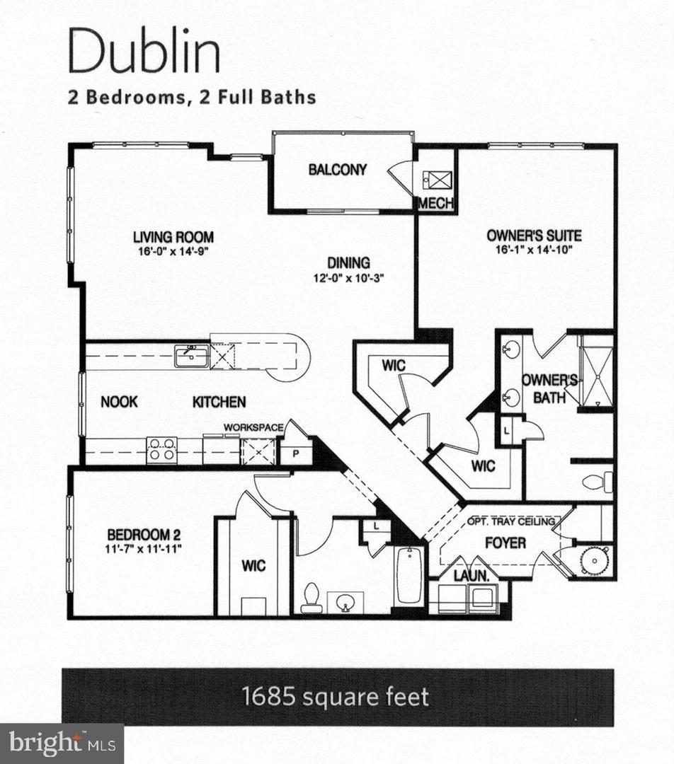 Corner Unit w/ Balcony and the Largest Floorplan at the Flats at MetroWest (1,685 sq ft) with 9 ft Ceilings . Spacious and Open Gourmet Kitchen. A Wall of Windows surround the Living Room and the Flexible Layout with the Dining Area is Perfect for Entertaining. 2 Large Private Bedrooms flank the hallway with 3 WALK IN CLOSETS!2 Assigned Garage Parking Spaces . Super low monthly condo fee includes water and 24 hour secured entry to the building. Convenient Location- close to all the action...minutes to Town of Vienna, the new shops/restaurants at Fairfax Circle, Mosaic District, Tysons Corner, Fairfax City and Easy Access to I-66, Lee Hwy/29 and Route 50.