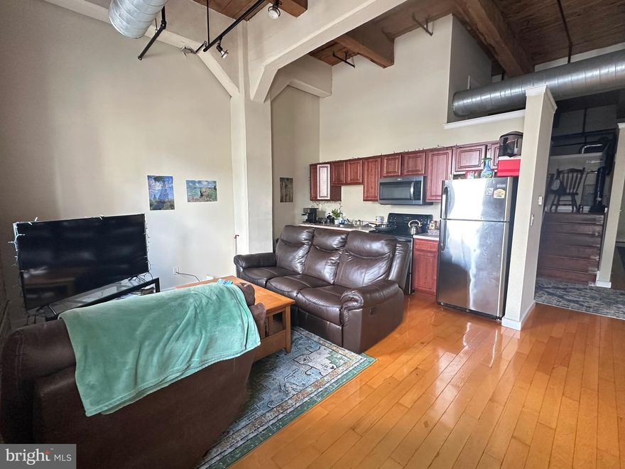 Loft style condo for sale in the heart of Chinatown Philadelphia , hardwood flooring, high ceilings, central air and heat, stainless appliances, open kitchen layout, spa-tub in bathroom. Great storage under the loft and over the first bedroom. Concierge front desk, and onsite maintenance. This well-maintained condo is in an excellent location, close to everything center city offers including great restaurants, public transportation, and a short walk to the fashion district shopping mall. Just a block away from the Reading Terminal Market, the Pennsylvania Convention Center.