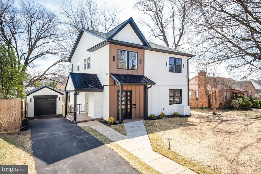 Welcome to 1612 Noyes Drive, a symphony of modern luxury. 



Step into a world where impeccable design meets effortless living. This beautifully reimagined home, fully renovated from the ground up in 2025, presents a rare opportunity to own a turnkey masterpiece. Five sumptuous bedrooms, four full baths, and a perfectly appointed powder room flow seamlessly across a layout designed for entertaining and intimate moments.



The state-of-the-art kitchen is at the heart of the home, where sleek quartz countertops, custom soft-close cabinetry, and an expansive 8-foot island with a waterfall edge create the perfect space for cooking and entertaining. Outfitted with top-tier Whirlpool stainless steel appliances, including a double oven, gas range, built-in microwave, and dishwasher, this kitchen is both sophisticated and highly functional. Under-cabinet lighting, modern hardware, and elegant island pendant lights add the finishing touches to this culinary masterpiece.



Beyond the kitchen, the home offers a bedroom on the main floor and plenty of living space, featuring an open and airy layout with soaring 9-foot ceilings, an impressive 18-foot foyer, and a custom-built staircase. Whether hosting gatherings or enjoying quiet moments, the thoughtfully designed floor plan perfectly balances elegance and comfort.



Upstairs, the primary suite serves as a true retreat, boasting a freestanding soaking tub, heated floors, and an upgraded shower system for a spa-like experience. Two well-appointed bedrooms and a stylish full bath complete the upper level, providing ample space for family or guests. The fully finished lower level, with a private entrance, enhances the home’s versatility, featuring a spacious bedroom, kitchenette, and flexible bonus space, ideal for guests, multi-generational living, or a dedicated home office.



Outside, enjoy the brand-new Trex deck, custom garage door, new roof, updated siding, and freshly landscaped grounds, all designed for low-maintenance beauty. For comfort and efficiency, this home is equipped with a brand-new multi-zone HVAC system, upgraded insulation, a 75-gallon high-performance water heater, and 200-amp electrical service.



This exceptional residence offers not only luxurious living but also an unparalleled lifestyle. Enjoy effortless access to vibrant Downtown Silver Spring, renowned parks and trails, premier shopping and dining, top-rated healthcare, and convenient commuter routes, including the Silver Spring Metro, placing the best of the region at your doorstep. With exceptional finishes, a sophisticated layout, and an unbeatable location, 1612 Noyes Drive is truly move-in ready and waiting to welcome you home.