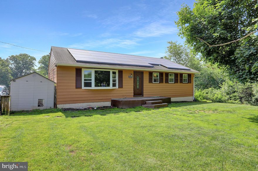 Acreage in Jarrettsville - Featuring a 2 bedroom, 2.5 bath rancher sitting on 1.97 acres of property.  This home features main floor living with hardwood flooring, custom owner suite, a family room and bonus room in the basement,  and a lot of storage.  Yard provides a quiet and tranquil atmosphere,  a fenced front yard, large driveway with 6+ parking spaces, and a fire pit area - the possibilities are endless.  Close to major highways - North Harford School District.  Price is firm, solar panels documents to be reviewed prior to offer acceptance (documents available in MLS Listing), seller will not allow property inspection contingencies (well and septic inspections will be allowed after offer acceptance)- pre-offer inspections will be allowed at buyer's expense - contact listing agent to set up inspection access.  Septic was pumped 12/2023 and baffle repaired. Home is sold as-is.