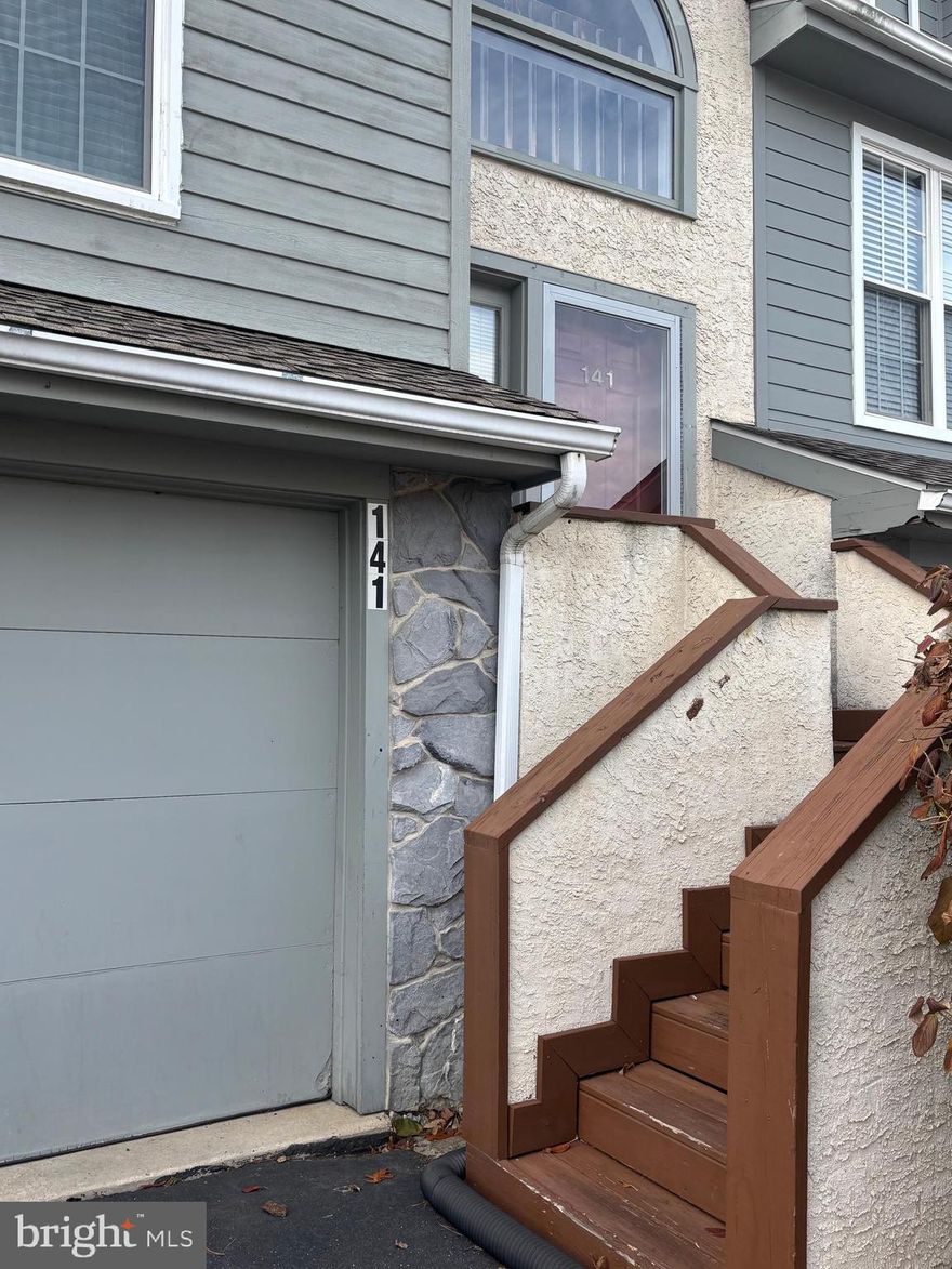 Great Ballinahinch townhouse ready for immediate occupancy. 3 floors of living space with attached one car garage and driveway parking. Main floor offers eat in kitchen, dining room, sunken living room with fireplace and sliders to deck. Upstairs is home to primary bedroom with walk in closet and full bath, second bedroom with hall bath and the very convenient laundry closet. Lower level has bonus room (office/family room/guest room, etc.), powder room, utility room and access to the one car garage. Close to major highways, shopping and public transportation.