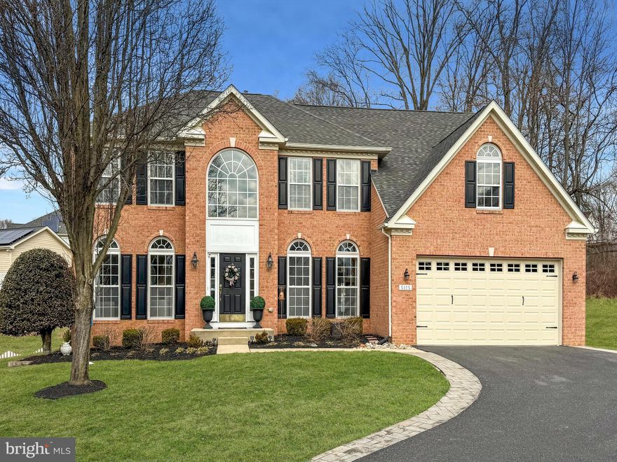 Stunning home inside and out. Located at the end of cul-de-sac. Brick front with beautiful paladian windows in living and dining room. 2 story foyer. 2 story family room with stone  gas fireplace opens to gourmet kitchen. Mudroom off of 2 car garage. Hardwoods throughout main level. Primary suite with vaulted ceilings and spa like updated bathroom. Finished walk out stairs lower level with custom bar, media/gym room and full bath. Recessed lighting throughout the home.
Old Ellicott City - 4.9 miles
Merriweather Post Pavilion District 8.5
100 / 95 - 3 miles
29 (N/S) 3.7 miles 
Howard County Parks -
Meadow Ridge Sports Complex - 4 miles
Rockburn Park - 3.1 Miles 
Blandair Regional Park 6 miles
Zoned schools
Ichester Elementary and Bonnie Branch Middle - 1.1 Miles
Howard High School - 3.5 miles