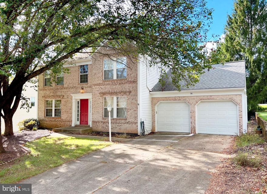 *** NEW PRICE FOR ONE OF THE LARGEST HOMES IN THE AREA! *** Welcome to 14 Golden Grass Court, a Stunning, Renovated home in the Worthington Glen neighborhood of Owings Mills. As you step into the Dramatic Two-Story Foyer, you'll instantly feel that this is a special home. So many Updates and Upgrades! Let's start in the Gorgeous Kitchen, completely renovated in 2022, featuring Sparkling Granite Countertops, a Peninsula Island with a Breakfast Bar, lots of Handsome Tall Cabinets, Stainless Steel Appliances, an Impressive Backsplash, a Double-Door Pantry, and LVP Flooring. A step away is a Large Breakfast Room, with Sliders leading to a Deck overlooking a Spacious Back Yard. The Light-filled Family Room is truly special, and perfect for Entertaining, featuring a Majestic Brick Fireplace, a Beautiful Full-length Wall Unit, Recessed Lighting, and two Large Picture Windows. This Main Level also has a Big Formal Dining Room, and a Formal Living Room. Plus, there's a Large Laundry Room, with a Wash Basin and a 2nd Refrigerator/Freezer. Upstairs you'll find a Super-sized Owners' Suite, with a Huge Walk-in Closet, and a Private Bathroom right out of a magazine, featuring a Granite Double Vanity, Soaking Tub, and a Separate Walk-in Shower. The Upper Level also has two additional Large Bedrooms, and another Full Bathroom. Let's head to the Lower Level, where you'll find a Fully Finished Rec Room, a Bathroom, and a 4th Bedroom. There's also an Enormous Utility and Storage Room. And Parking will never be an issue. There's a 2-Car Garage, and a Driveway too, for your guests. The Roof was replaced in 2018. And, there's no HOA. You may not want to leave your new home, but when you do, there's SO much around you, including countless Restaurants and Shopping, and numerous Parks. We think you'll agree that 14 Golden Grass is more than just a house...it's HOME!