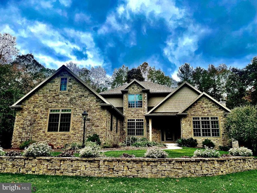 Very private location for this 4 BR, 3.5 bath home situated on a pristine 28.34 acre wooded tract close to town. Built in 2011 it has many highly coveted features: custom cabinetry & granite tops throughout, hardwood & ceramic floors, built-in appliances, Pella windows, stone db fireplace, vac. system, reverse osmosis water system, pex system, geothermal hvac, quiet floor system, superior walls. 2nd floor bonus space 10'8 x 36'5 with vinyl floor. Don't miss out on this one of a kind high quality property.