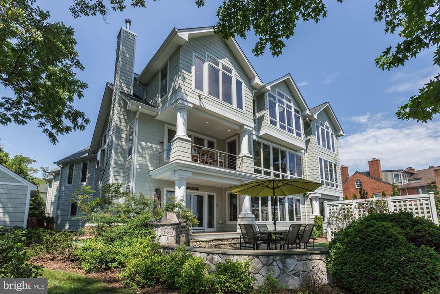 This remarkable residence has three levels, each with walls of windows adorning the waterfront side of the home for Bay views from almost all rooms. The estate features 4 bedrooms and 3.5 bathrooms; the floor plan offers options to create more bedrooms or full baths. The first floor has expansive entertainment rooms, bar, guest bedroom suite and a large laundry/mud room. An elevator and the center stairs lead to the upper floors. The second floor has grand living and dining rooms, gourmet chef's kitchen, library, family room/office and a two-bedroom suite with a second laundry room. The third floor is a palatial master bedroom suite including a sitting room, sunroom, and dressing room. This home is a wonderful oasis but has all the very best of Annapolis nearby!