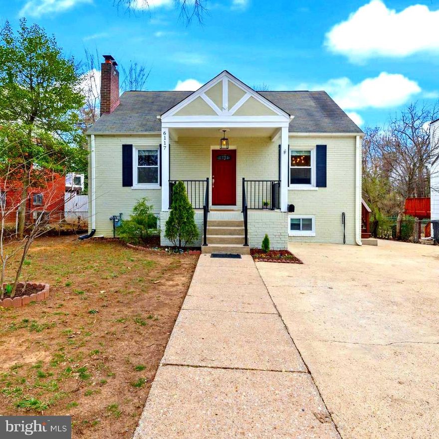 Spacious 5-Bed/3-Bath Queens Chapel Manor Home with In-Law Suite – Perfect for Multi-Generational Living!
This beautiful and bright  house has it all – including a walk-out, airy in-law suite in the basement with a kitchenette, perfect for guests or extended family. 
Step inside to discover an open floor plan filled with natural light, complemented by gleaming hardwood floors throughout the main level, ceiling fans, and a welcoming fireplace. The updated kitchen includes a new disposal and Stainless steel appliances.  The home has seen major upgrades like an electrical heavy-up in 2020, new water heater and fresh paint inside and out. Enjoy peace of mind, you can move in and relax.
Outside, the large, level, fenced backyard is perfect for gatherings, gardening, or just unwinding, while the private driveway easily accommodates 4+ vehicles. Relax on the charming front porch or take advantage of the prime location – just minutes from Whole Foods, Trader Joe’s, Hyattsville Crossing, and public transportation. You can walk to the Metro, and the home is also conveniently located on the UMD shuttle line in an established, family-friendly neighborhood.
Don’t miss out on this incredible opportunity – schedule your tour today and see for yourself why this home is the perfect place to make lasting memories!