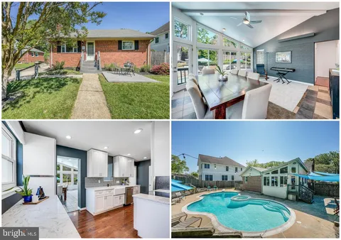 7306 Wayne Drive, Annandale, VA MLS: VAFX2228628