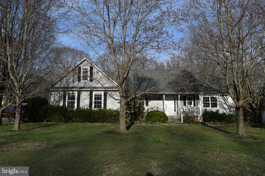 3BR, 2Bath rancher with Front and Rear covered porches.    Rear yard is ready for outdoor entertainment.  Large side load garage with storage area over.  Living Room with fireplace, dining area, open kitchen.  No mandatory HOA, however the civic association is an optional fee.

HVAC replaced a year ago.