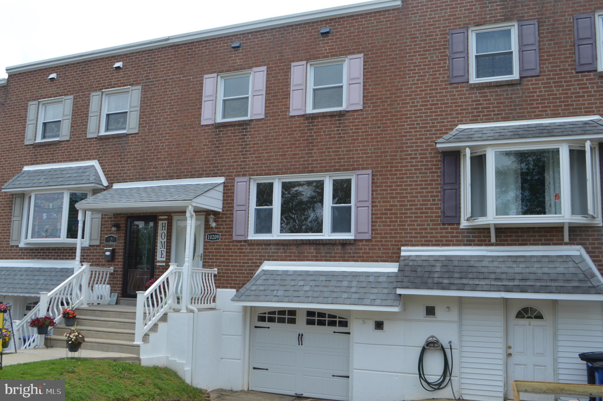 One of Largest rows in Northeast, Oversize Garage, 3 Bedroomds, Eat in Kitchen, Formal Dining room,
Offs street Parking, Clean with many Mechanical upgrades Upgrades Doors, Windows and more, refinished hardwood floors 1 1/2 Baths