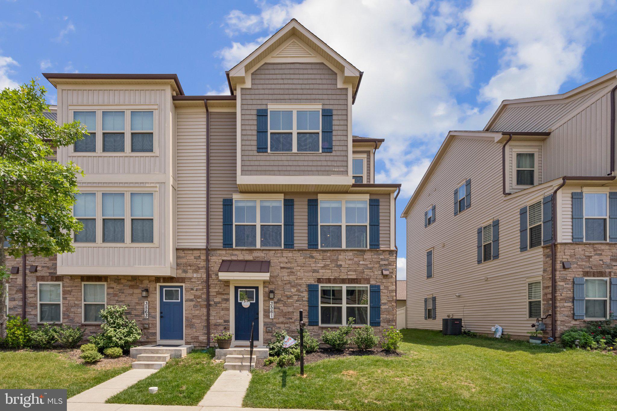 Welcome to 3561 Shady Pines Street—A beautiful end-unit townhome with high end specs, right in the heart of Urbana. Offering 4 bedrooms, 3.5 baths. This spacious and sun-filled home features an open floor plan with beautiful floors, a gourmet kitchen with wall oven, granite countertops, and balcony perfect for entertaining. The home is thoughtfully designed for privacy and functionality, with a first-floor bedroom and full bath—perfect for guests or multi-generational living. The luxurious primary suite offers a large walk-in closet and a beautifully appointed en-suite bath. As part of a vibrant and amenity-rich community, residents enjoy access to multiple outdoor pools, a clubhouse, fitness center, tennis and basketball courts, baseball fields, a library, community center, jogging/walking paths, playgrounds, and tot lots. Lawn maintenance, snow removal, trash service, and community management are all included—offering low-maintenance living with a high-quality lifestyle. Conveniently located near top-rated schools, shopping, dining, and with easy access to both Frederick and Montgomery County—this is Urbana living at its best!