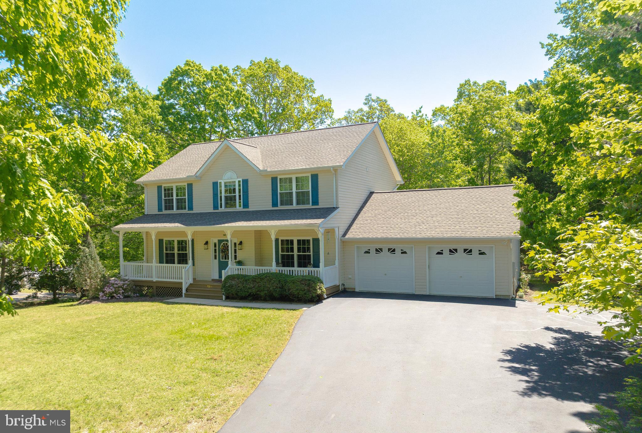 Welcome to this charming 4-bedroom, 3.5-bathroom home nestled in the sought-after Kingston Estates of Leonardtown. Lovingly maintained by its original owners, this house seamlessly blends comfort, convenience and tranquility.
Upon entering, you're greeted by bright and airy living spaces adorned with gorgeous wood floors that flow throughout much of the main level. The heart of the home is the thoughtfully designed kitchen, featuring beautiful oak cabinetry, sleek quartz countertops, a stylish tiled backsplash, and a convenient breakfast bar—perfect for morning coffee or casual meals. Equipped with a double oven, side-by-side refrigerator, and a spacious pantry, this kitchen is as functional as it is attractive. The eat-in area, with its charming bay windows, offers a serene spot to enjoy meals while overlooking the expansive deck and private, wooded backyard. Adjacent to the kitchen, the formal dining room exudes elegance with its oak floors and classic chair rail molding. A versatile flex room with French doors awaits your imagination—ideal for a home office, craft room, or play area.
Upstairs, the generous primary suite serves as a tranquil retreat, boasting a large soaking tub with serene backyard views, a separate shower, double sinks, and a walk-in closet—all accented with updated fixtures. Three additional spacious bedrooms provide ample space for family or guests. The convenience of a third-floor laundry area adds to the home's practicality.
The walk-out basement reveals a large, versatile area—perfect for a media room, gym, or additional living space. A cozy gas fireplace adds warmth and ambiance, making it an ideal spot for relaxation. An extra room offers flexibility as an office or craft room, complemented by a full bathroom for added convenience.
Outdoors, relish in the serenity of a wooded backyard with no rear neighbors, offering unmatched privacy. Choose between the inviting front porch, expansive back deck, or charming paver patio—ideal for entertaining or quiet reflection. The nearly 0.80-acre lot is adorned with mature trees and thoughtful landscaping, enhancing the home's natural beauty.
Additional features include a newer roof, newer high efficiency Trane HVAC systems, under deck storage and a spacious 2-car garage. This exceptional Kingston Estates home offers a perfect blend of elegance and comfort—don't miss the opportunity to make it your own!