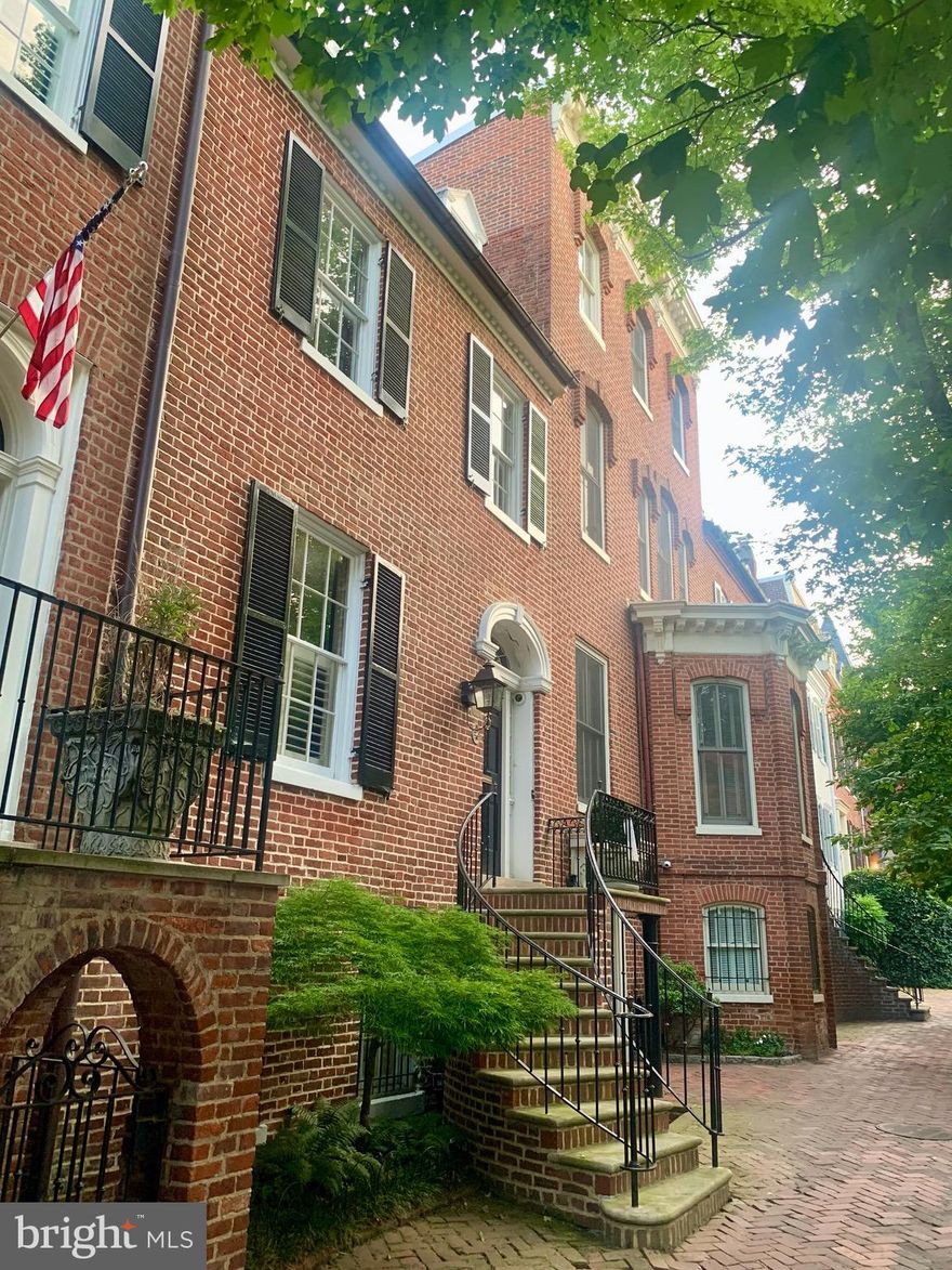 Rare opportunity awaits in Historic Georgetown's West Village to craft your own masterpiece.  This distinguished townhome, originally built in 1820, presents approved plans for expansion, offering a canvas to redefine luxury living.  Currently at 3,562 sq. ft., the plans  include a 2-story rear extension to expand the living room and add 2 additional bedrooms, transforming the space into a 4,069 sq. ft. haven.  Elevator access from basement to 2nd floor will ensure effortless mobility throughout.  Embrace the freedom to customize with your architect, or proceed with existing plans.

With the private courtyard,  pool and exclusive off-street parking, this home promises refined living mere steps from M St. and Wisconsin Ave.  Indulge in the charm and convenience of one of DC's most prestigious neighborhoods, where shops, restaurants, and nightlife converge.  With the property gutted and available for private viewings only, seize this opportunity to reimagine luxury in Georgetown.  Approved architectural plans included for your vision's realization.