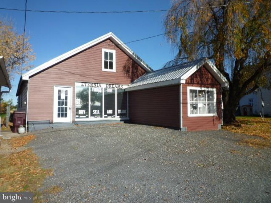 2 properties for the price of 1. Busy Baltimore Street (Route 140) with huge foot and car traffic count (12,801 cars per day) and just around the corner from the city offices and major business district. Building renovated in 2022!!! Bright and spacious, over 3000 sf one floor MIXED USE property with open floor plan, mini split system heat/AC, multiple parking spaces in the front, in the rear and on the street. It could be rented for $2600/m NN for one tenant or $4,000/m NNN to two tenants. Subject commercial property could be easily converted to residential home for around $130,000 and potential ARV around $450,000.
Additional buildable  RESIDENTIAL lot in the rear on Westview Dr with city water/sewer/electricity hook up on that road (future address will be 47 Westview Dr.).  To build a 2000 sf rancher with a basement will be around $200,000 (excluding utilities) with resale value around $450,000.  Owner financing available. Call for details and contractor information. Property is also available for lease at $2,600/m NNN.000/m NNN to two.  Actual lot size 19,859 sf/0.46 acres.