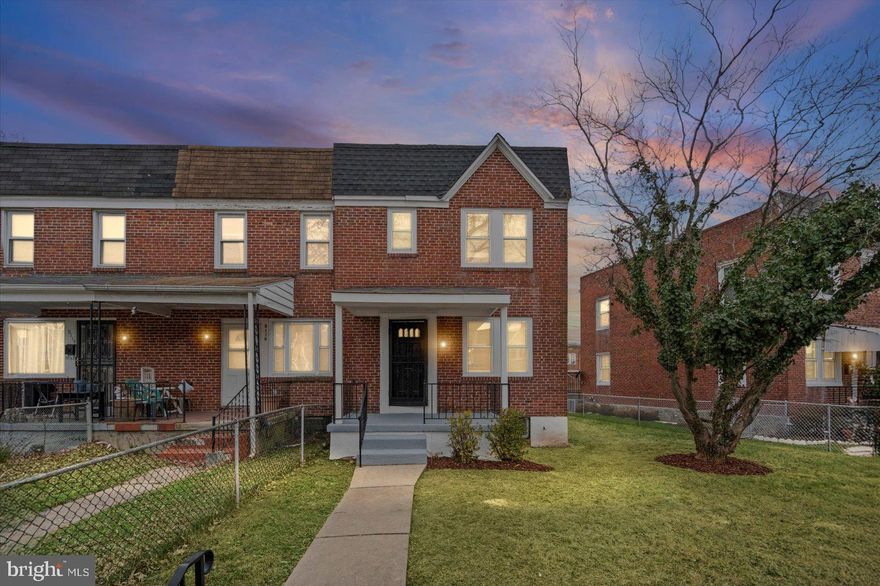 Beautifully Renovated 3-Bedroom Gem in Baltimore! 🏡 Welcome to 5118 Nelson Avenue, a spacious and modern masterpiece in the heart of Baltimore! This completely renovated 3-bedroom, 2-bath home is packed with high-end finishes, luxury upgrades making it a must-see for any buyer looking for space, style, comfort, and convenience. 
From the moment you step inside, you’ll be captivated by the beautiful wood floors that add warmth and character throughout the main level. The open-concept kitchen is a chef’s delight, featuring brand-new appliances, abundant counter space, and a thoughtfully designed island—perfect for morning breakfasts, casual dining, and effortless entertaining.
Descend into the fully finished basement featuring stylish LVP flooring, offering expansive additional living space. This level includes a versatile bonus room with an attached full bathroom—perfect for guests, a private home office, or a creative studio as well as a generously sized family room.
Upstairs, you’ll find three bright and inviting bedrooms filled with natural light, complete with ceiling fans and recessed lighting. A beautifully appointed full bathroom serves as a calming retreat, while the spacious primary bedroom features two closets, providing ample storage and comfort.
Enjoy the charm of a welcoming front porch and the privacy of a fenced rear yard, ideal for gatherings and outdoor enjoyment. The home is set on an impressively large lot with open yard space on three sides, offering one of the few expansive outdoor areas in the neighborhood.
This exceptional property is a must-see and is sure to go quickly. Don’t miss your opportunity—schedule a visit and make your offer today!