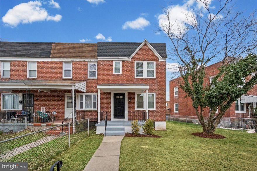 Beautifully Renovated 3-Bedroom Gem in Baltimore! 🏡 Welcome to 5118 Nelson Avenue, a spacious and modern masterpiece in the heart of Baltimore! This completely renovated 3-bedroom, 2-bath home is packed with high-end finishes, luxury upgrades making it a must-see for any buyer looking for space, style, comfort, and convenience. 
From the moment you step inside, you’ll be captivated by the beautiful wood floors that add warmth and character throughout the main level. The open-concept kitchen is a chef’s delight, featuring brand-new appliances, abundant counter space, and a thoughtfully designed island—perfect for morning breakfasts, casual dining, and effortless entertaining.
Descend into the fully finished basement featuring stylish LVP flooring, offering expansive additional living space. This level includes a versatile bonus room with an attached full bathroom—perfect for guests, a private home office, or a creative studio as well as a generously sized family room.
Upstairs, you’ll find three bright and inviting bedrooms filled with natural light, complete with ceiling fans and recessed lighting. A beautifully appointed full bathroom serves as a calming retreat, while the spacious primary bedroom features two closets, providing ample storage and comfort.
Enjoy the charm of a welcoming front porch and the privacy of a fenced rear yard, ideal for gatherings and outdoor enjoyment. The home is set on an impressively large lot with open yard space on three sides, offering one of the few expansive outdoor areas in the neighborhood.
This exceptional property is a must-see and is sure to go quickly. Don’t miss your opportunity—schedule a visit and make your offer today!!!