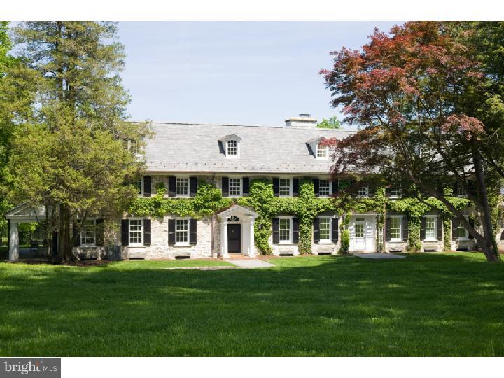 Meadowbrook is a spectacular estate on 12.7 acres meticulously restored by Hallowell Construction in 2014 with the finest materials and craftsmanship. Property includes a charming guest house, stone carriage house, garage, spring house and swimming pool. Beautiful new addition includes a very large kitchen & morning room, spectacular family room, butler's pantry, laundry and mud room. The master suite includes his and her bathrooms and his and her walk-in dressing rooms. A new 3 car garage has been added with a large unfinished space and with so many possibilities ? perhaps an exercise room, office, play room, in-law suite. The only limit is your imagination. Beautifully wooded and open vista from almost everywhere in this house. Agent: Owner is licensed Real Estate Agent. Square Footage includes finished lower level.