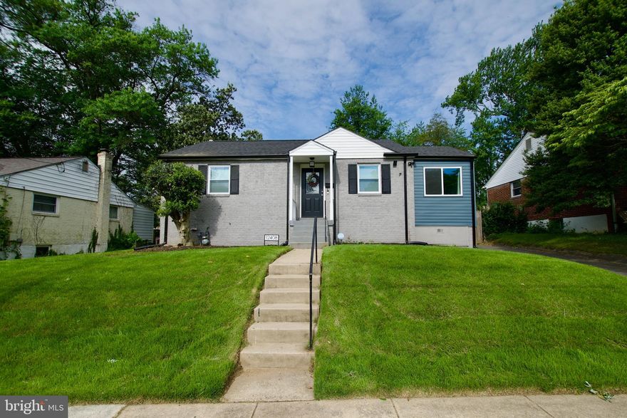 Welcome to this beautifully updated 3-bedroom, 2-bathroom single-family rambler, ideally located in Silver Spring—just minutes from Rockville, the Beltway, local parks, shopping, Metro, and major bus lines. This recently renovated home blends modern comfort with classic charm in a highly desirable, commuter-friendly neighborhood.
Inside, you'll find a spacious open floor plan with new flooring throughout, a fully remodeled kitchen featuring stainless steel appliances, quartz countertops, and sleek cabinetry, plus two tastefully updated full bathrooms with contemporary finishes.
Step outside to a large, private backyard—perfect for entertaining or relaxing. Enjoy a generous patio area complete with an outdoor TV, a dedicated playground space for kids or guests, and a storage shed for added convenience.
Move-in ready and thoughtfully upgraded throughout, this home offers style, space, and an unbeatable location. Don’t miss your chance to own a true Silver Spring gem!