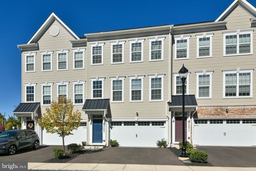 Showings start on Sunday, March 2nd at the open house (12-2pm)!!  Step into this stunning 5 year young home with a spacious open floor plan and 9' ceilings, offering a blend of modern elegance and sophistication. The main floor showcases hardwood flooring throughout and a chef’s kitchen, complete with an impressive island that accommodates 4+ stools, a gourmet GE stainless steel appliance package, including a 6-burner gas slide-in range, built-in microwave, dishwasher, soft close cabinets and drawers and ample counter space. Flanking the kitchen is a dining area with a cozy sitting space on one side, and a large living room on the other. Sliding glass doors lead to the most private, serene deck - perfect for relaxation at the end of the day, or while sipping your morning coffee.

Upstairs, you'll find the bedroom level with 9' ceilings, a spacious primary suite with two walk-in closets, and a luxurious en-suite bath featuring a double vanity, corner soaking tub, and a stall shower with glass doors. Two additional bedrooms, a hall bath, and a conveniently located second-floor laundry complete this level.

The walkout lower level offers a family room, a powder room (prepped for conversion to a 3rd FULL bath, just add your tub or shower), and sliding doors leading to a secluded and charming bluestone patio and beautifully landscaped gardens. The 2-car garage provides ample storage, including ceiling-suspended shelving and under-stair storage. This home offers comfortable and efficient gas heat and central air conditioning, ceiling fans and recessed lighting throughout, as well as a whole-house sprinkler system.

The desirable community of High Grove is located in the sought-after and Award Winning Central Bucks South School District and is minutes from Historic Doylestown, Wegmans and multiple shopping options including Valley Square Shopping Center with a variety of shopping and dining, and easy access to Route 611 and the PA Turnpike. Outdoor enthusiasts will love the nearby parks and bike paths including Peace Valley, Nockamixon State Park, Tyler State Park and more! This is a must-see property!