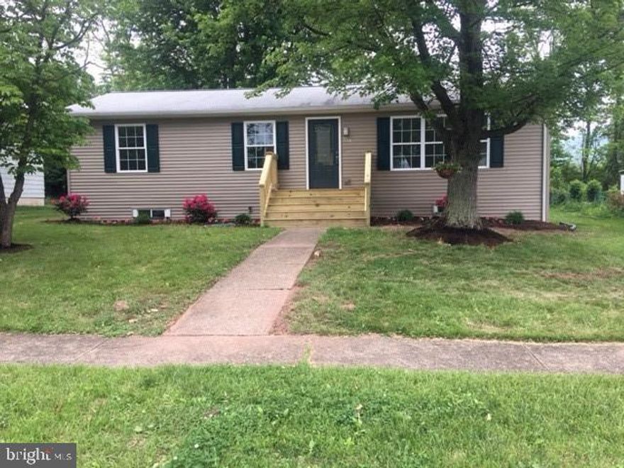 Move right into this 3BR ranch thats been completely rehabbed in Forrest Hills. You will love the bright & cheery kitchen w/ all new everything, including new c-tops,  stainless steel appl(+gas range),& backsplash. Great location, 3 min walk to park, or 3 min drive to rte 322. Brand new 14x13 deck, & front porch. All new: siding, doors(inside & out), shutters, all flooring, new bathroom. Newer gas furnace & h2o heater. Full unfinished walkout bsmnt for room to grow. Qualifies for 100% USDA!