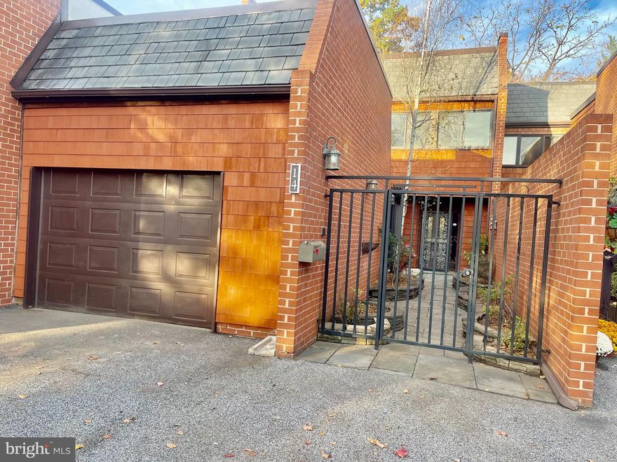 Discover the charm of the desirable Ruxton Crossing community. This 3 Bedroom  3 .5 Bath  Brick Home  boasts 2,918 sq. ft. of thoughtfully designed living space. This property is being sold as is. This house has open floor plan that connects the dining and living areas, hardwood floors, 2 wood burning fireplaces, oversized deck, private gated courtyard. The kitchen has an eat-in area for casual dining and sliding glass doors to the gated courtyard. Outside, enjoy the community amenities, including fenced-in pools, tennis courts and playground. The detached garage is oversized and offers additional storage. The association fee covers roof, gate, water, basic cable, snow removal, common ground maintenance, all amenities, social activities. Bus transportation is available to BCPS Blue Ribbon Schools. Minutes to 695 and I 83, Trader Joe's and the Kenilworth Mall