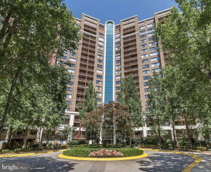 Enjoy luxe easy living at TenTenOne Condos in this beautiful 1 bedroom, 1 bathroom condo on the sixth floor. The unit features a light-filled spacious floor plan with large windows, hardwood floors, freshly painted walls and newly carpeted bedroom floor, making the space truly move-in ready. The lovely kitchen is fully equipped with stainless steel appliances, granite counters, quality cabinetry and a breakfast bar open to the living area, which flows nicely out to the spacious private balcony with skyline views from upper floor of the building. In-unit washer and dryer, updated bathroom, ample closet space in addition to the walk-in closet in the bedroom, this unit has everything to offer! 
The exclusive condo community offers 24-hour concierge, a fully equipped fitness center, theatre style media room, game room, party room, business center complete with computers and WiFi, outdoor pool, tennis courts and grilling area. Reserved parking included. 
Exceptionally located just steps away from the Grosvenor community shops, Red Line Grosvenor-Strathmore Metro Station and The Strathmore Music Center. One Metro stop north is the White Flint Metro Station where Pike and Rose await with plenty of restaurants, shops and entertainment. Only two Metro stops south is downtown Bethesda with tons more to offer!