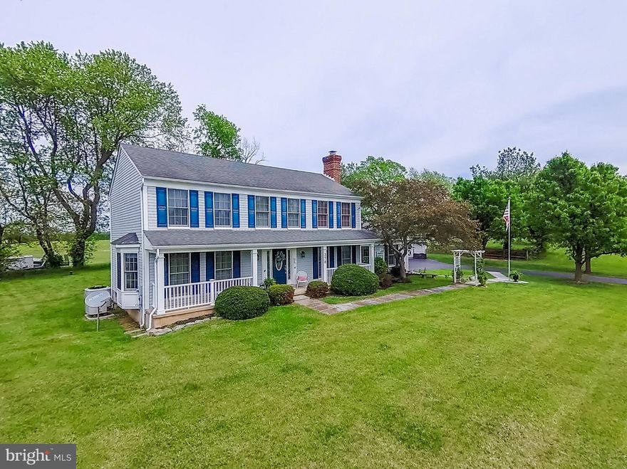 Welcome to this charming four bedroom colonial nestled on over an acre of level land in Jefferson County, perfect for outdoor activities and entertaining.  Beat the heat in style with your very own above-ground pool and lounge decking making an ideal spot for summer gatherings and relaxation.  The home comes with a side-load garage, convenient RV storage in the included carport, and a large storage shed for pool tools and outdoor equipment.  The inside offers hardwood flooring, a wood-burning fireplace, and an upgraded primary bedroom suite with a beautiful tile shower and LVP flooring.  Four large bedrooms upstairs create great space for any size family, plus the finished lower level with a full bath provides flexible living space, perfect for a recreation room or guest quarters.  There is also the whole house generator for this one owner home!  Don't miss the opportunity to make this home yours and experience the perfect blend of comfort, convenience, and style!