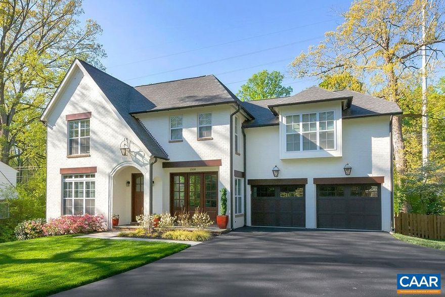 Rare find in the heart of Charlottesville. Custom built in 2017 on 1/3 acre lot. This home features an oversized 2 car garage, spacious Owner?s Suite, as well as a fully finished basement with a 2nd full kitchen/Wet Bar. Bright and open floor plan with expansive 15? ceilings in the great room. Extraordinary features throughout including a floor to ceiling stone fireplace, entertainer?s kitchen with 10? kitchen island, bluestone back patio with a wood burning firepit. Other features include solid mahogany front doors, white oak hardwood floors, a spacious laundry room suite, and a huge walk in shower for a spa like atmosphere. This unique home site backs to an open field with mature woods and miles of trails within the 145 acre McIntire Park. Walk out the back door to the newly built YMCA using direct access to Charlottesville?s Rivanna Trail system. Truly a must see!,Marble Counter,White Cabinets