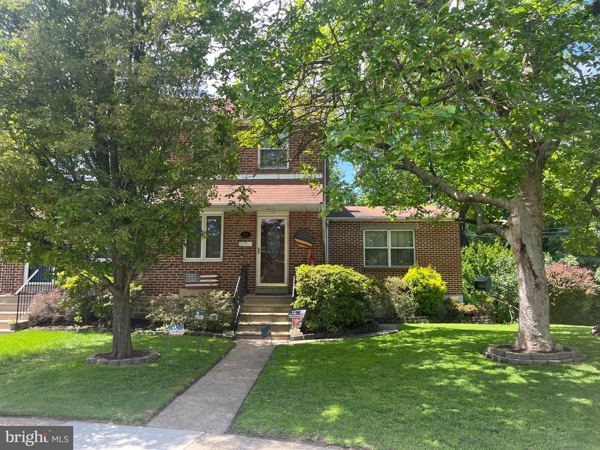Spacious 3BR/1FBA/2HBA home in Wissahickon Hills with one of the largest lots (4,953 sq ft) and one of the largest interior floor plans (1,488 sq ft) in the neighborhood! Features include a 16x16 rear addition with basement storage, 9x16 raised deck, and off-street parking for 4 cars. Interior highlights: engineered hardwood floors in LR/DR/hall, vinyl in bedrooms/kitchen/baths, finished basement with new carpet, gas hot water, baseboard heat, ducted central air, ceiling fans throughout, and PELLA windows. Includes 10x12 storage shed. Move-in ready with space to spare!
