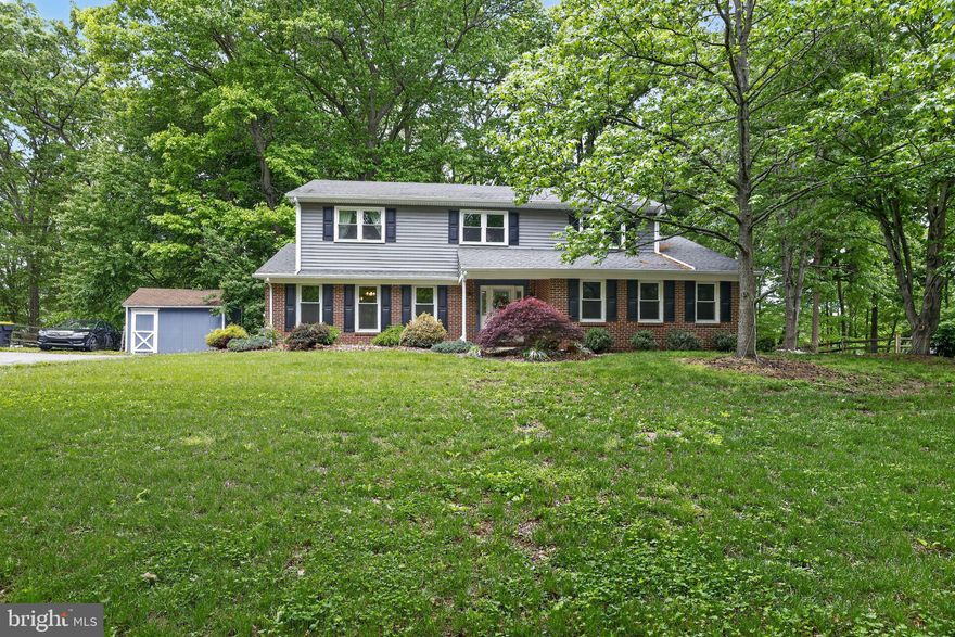Welcome to this spacious 4-bedroom, 2.5-bath Colonial situated in the well-established and highly-desired community of Caravel Farms.    This classic home sets on a large, private, wooded lot offering peace, privacy, and timeless charm. Owned and lovingly maintained by just one owner, this solidly built home is full of character and opportunity for its next chapter.
Inside, you’ll find hardwood floors, beautiful natural wood trim and doors, and an original dark wood staircase that adds warmth and classic appeal. The bright living room is filled with natural light, and the designated dining room provides the perfect space for gatherings and entertaining. The main level also includes an eat-in kitchen, a comfortable family room with a fireplace.   The sliding door that leads from the family room to the screened porch and back deck.   The garage entry, a convenient half bath, and a laundry room finish out the main floor.
Upstairs, you’ll find four generously sized bedrooms, all featuring spacious closets, along with two full baths. The spacious primary suite includes a walk-in closet and an attached bath. A full basement provides abundant storage space..
Enjoy relaxing or entertaining outdoors from the screened-in back porch and additional oversized deck overlooking the private wooded backyard. While the home could benefit from cosmetic updating, it has been exceptionally cared for and remains in great condition with solid construction throughout.  The side entry garage is a true 2 car garage with a blue tooth control system in case you forget if you closed the garage door when you left.
Additional peace of mind comes with numerous transferable warranties including windows and siding.  Lifetime warranties on basement walls, floor and french drain from water intrusion, plus the remainder of the  Cinch Home Warranty through 1/27 and renewable on 2/8/2027 if wanted; and the existing pest control warranty through 11/26 with assumable pest control plan.
This is a rare opportunity to own a well-built Colonial with classic character, great space, and endless potential in a beautiful private setting. Although the property is in great condition, it is being sold AS-IS.   Showings start Saturday, 5/16.  Check out the walk through video! ***All floor sizes are estimates