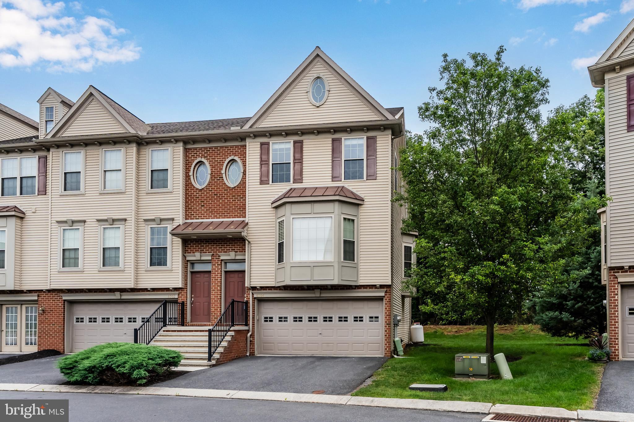 Welcome to this beautiful and well maintained End unit 6304 Creekbend Dr – A Move-In Ready Townhome! Located in the highly desirable Trindle Spring Heights neighborhood and within the top-rated Cumberland Valley School District, this beautifully maintained home offers everything you need and more! It features beautiful hardwood looking laminate floors in the first floor. Take advantage of bright sunny days in the sun room or relaxing on the attached balcony. Enjoy entertaining in the large, bright kitchen with center island and granite counter tops. It also has a gas fireplace which simply requires a hook up to the gas line. The lower level has a family room with walkout access to a lower level patio. Recent system upgrades include a new HVAC system that was replaced in 2022 and a new hot water tank in 2023. Enjoy low-maintenance living with exterior care handled by the condo association. Upgraded gas stove and kitchen refrigerator, recently upgraded washer and dryer included! Located in the Cumberland Valley school district This home feeds into the newest schools in the district - Winding Creek Elementary and Mountain View Middle School.