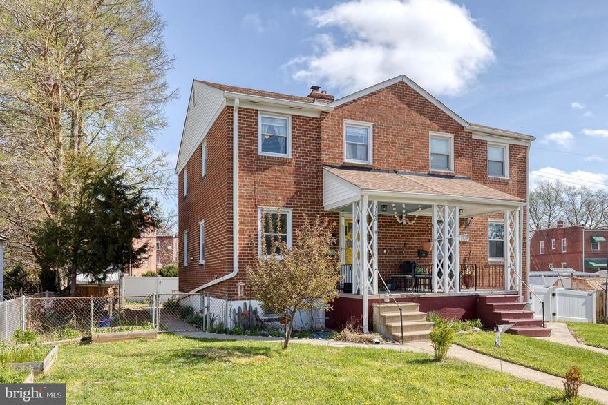 Welcome to this charming end-of-group brick rowhome in the desirable Hamilton neighborhood! This 3-bedroom, 1-bath home offers a spacious and inviting layout with a bright living room and dedicated dining area that is perfect for everyday living and entertaining.

The upper level features three comfortable bedrooms and a full bath, while the partially finished lower level provides additional living space ideal for a family room, home office, or flex area with convenient walk-out access.

Enjoy outdoor living with a fully fenced yard and private outdoor space, plus the added bonus of a shed for extra storage. End-of-group location offers additional natural light and yard space. Conveniently located near shopping, dining, and commuter routes, this home is a fantastic opportunity!