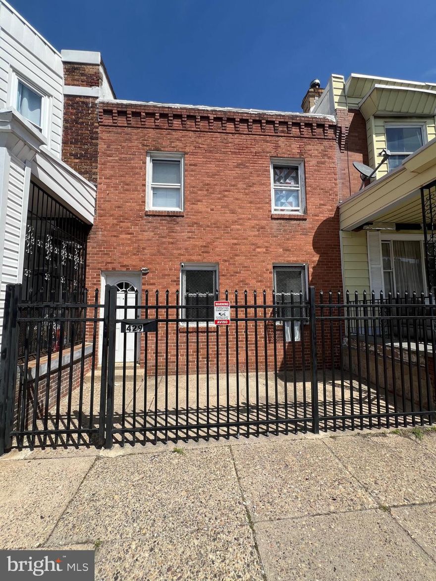 Located in the desirable Olney section of Northeast Philadelphia, this income-producing multifamily property is a fantastic addition to any investor’s portfolio. The property currently generates strong rental income of approximately $900, $800, and $1,000 per month, offering immediate cash flow.
This well-maintained building features:
First Unit: 2 bedrooms
Second Unit: 3 bedrooms
Additional Studio Units
Each unit is equipped with separate heat and electric meters, allowing tenants to pay their own utilities and helping maximize your net return.
Conveniently situated near shopping, public transportation, schools, and major roadways, this property offers both strong rental demand and long-term appreciation potential.