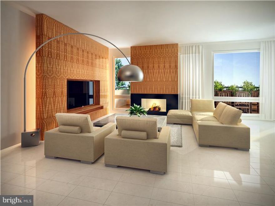 MODE 7 Exclusive Home Designed & Built by Masada Custom Builders. Spectacular 5500 square feet, a 26 foot wide living space with an open, bright spacious floor plan, creating a Dramatic and Luxurious Design in this Exclusive Home.  Exotic custom millwork and finishes, custom made mahogany front door, five bedrooms ? four full spa baths and 2 powder rooms + a steam shower, 2 car garage parking, five stop main floor to roof elevator, A chefs "dream kitchen" with top of the line appliances + a second kitchen off of the top deck, Floor to ceiling windows allowing natural light throughout, 1200 square feet of outdoor space ? which includes 2 decks/garden and a French balcony. Smart house ? 3 zone gas heat and central air condition + a fourth zone for heated flooring, two security systems, indoor and 2 outdoor cameras, central vac throughout, walls and walls of custom built closets + additional custom walk in closets some of which are camouflaged by imported European wood. There is also flexible space for media room/gym/in-law/au pair suite. You will love this house ? this neighborhood and its many different views, featuring mystical night views of the Art Museum ? Barnes ? 30th Street Station ? the Parkway ? Logan Circle and much more. This exclusive home is tucked away on a terrific all new landscaped semi private ? quiet and serene street. Truly one of a kind! HURRY - This is the Last and Best in this Series of MODE 7 Custom Built Homes by Masada Custom Builders.