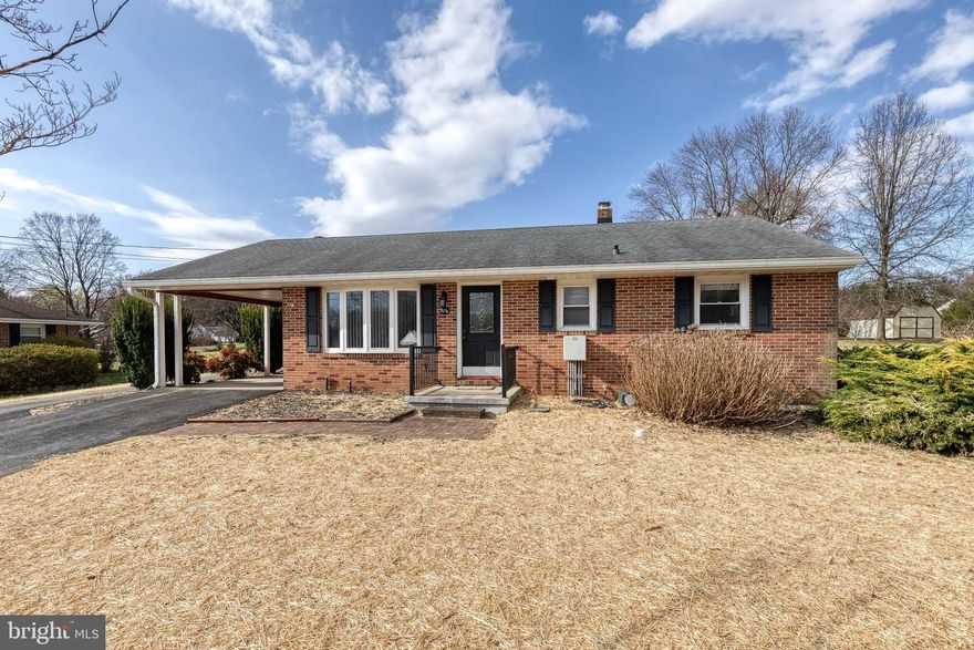 *Highest & Best written offers due Monday, 3/30 at 5 PM. Seller will make a decision on Tuesday* 
Lovingly maintained 3 bed, 1.5 bath rancher situated on a flat spacious lot, ready for a new owner! Enter through the front door to the living room with bay window and hardwood floors. Connected to the living room is the dine in kitchen with granite countertops and stainless steel appliances, and sliding doors to the deck. Down the hall are the 3 bedrooms (all with hardwood floors) and full bath.  The lower level offers additional carpeted family room with convenient half bath. Other lower level rooms include a pool table room, work shop, and utility area with laundry area. The deck has a retractable awning and overlooks a a spacious flat yard. New septic system just installed in 2025! Seller prefers as as-is sale.