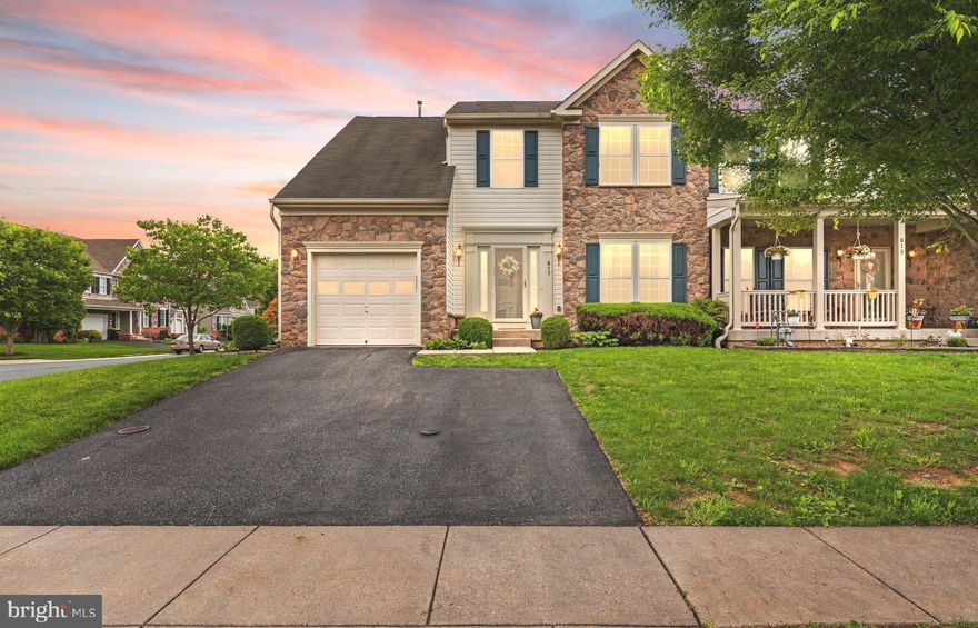 Location, Location, Location. Nestled in the heart of Bel Air, in the highly sought-after community of Vale Meadows, this home is a must-see. Situated on a rare corner lot, adjacent to lush green, open space next to the club house, this is a prime location within the neighborhood itself. When you turn into Vale Meadows you are greeted by a pond with water features, flourishing landscaping, a large gazebo and pathways for peaceful walks.  A standout highlight of this home is all the backyard has to offer.  From the large screened in porch, to the hardscaped patio and fenced-in yard, this property is ready to enjoy for years to come. Weekly lawn cutting is included with snow removal. Inside, is a formal dining room in the front of the home, leading back to a great open-concept family room and eat-in kitchen, with a great morning room bump-out. The kitchen features white cabinetry with sleek granite counters and stainless steel appliances. The morning room is a great flex space, whether it is best used as an office, a play room, or another sitting area- all bathed in the soft glow of natural light through its custom wood shutters. Practicality meets comfort with a finished basement, bathroom and large storage area.This home offers the best of both worlds: a tranquil setting with plenty of nature within the neighborhood itself and on the Ma & Pa trail, yet mere moments from the bustling charm of Main Street Bel Air. Seize this incredible opportunity to call this home your own!