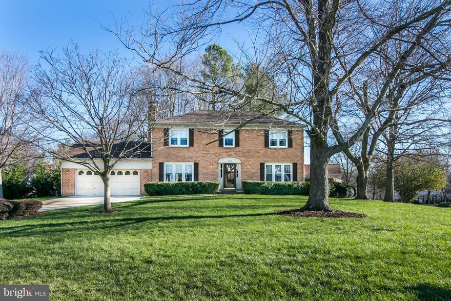 Move-in Ready Updated 4 Bedroom/3.5 Bath Colonial. Lots of Updates Including Expanded & Remodeled Kitchen w/ Granite Tops & Stainless Appliances. Gleaming Hardwoods on Main & Upper Level. Renovated Baths w/ Granite Tops. New Furnace. Newer Windows, Roof and Siding. Oversized 2 Car Garage. Brick Front.  Fenced Backyard w/ Gates and Brick Patio. Minutes to METRO, I95,395,495 & Fairfax County Parkway