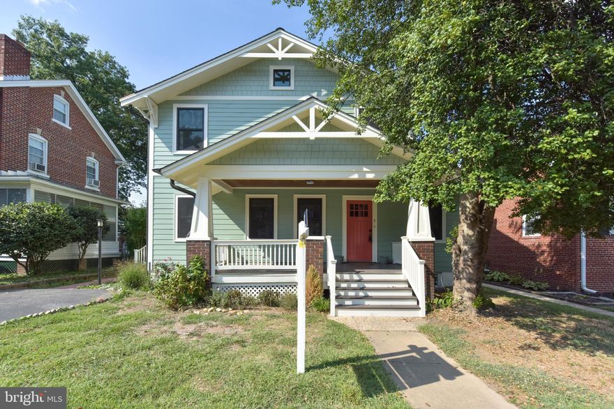 Completely renovated with a large addition just two months ago! This fantastic Rosemont home  features four bedrooms, three and a half baths and a fully finished basement with second kitchen and living space. Enter through the large, charming front porch. Step into the living room, complete with wood burning fireplace and sitting room to the side. The living room is open to a large, formal dining room. Beyond that, the gourmet kitchen, eat-in dining space and family rooms lie. The kitchen features beautiful shaker-style cabinetry in navy and white, crisp pulls, large sink and additional prep sink, beautiful appliances and an oversized island, making entertaining a breeze. A bar area, half bathroom and mudroom with ceramic tile and storage round out this level. The upper level features four bedrooms and two bathrooms. The master suite is a true retreat - two large, walk-in closets allow for ample storage. The spa-like master bath features double sinks, a large shower wit a rain head and a separate soaking tub, Three additional bedrooms and large bath with double vanity and tub/shower combo complete this level. The lower level includes a second kitchen area, an additional full bathroom, laundry and lots of additional living space - great for an au pair or in-law suite. The walk-out basement takes you to a large, private back yard. Located in sought after Maury school district. Walk to King Street metro. Short commute to DC.